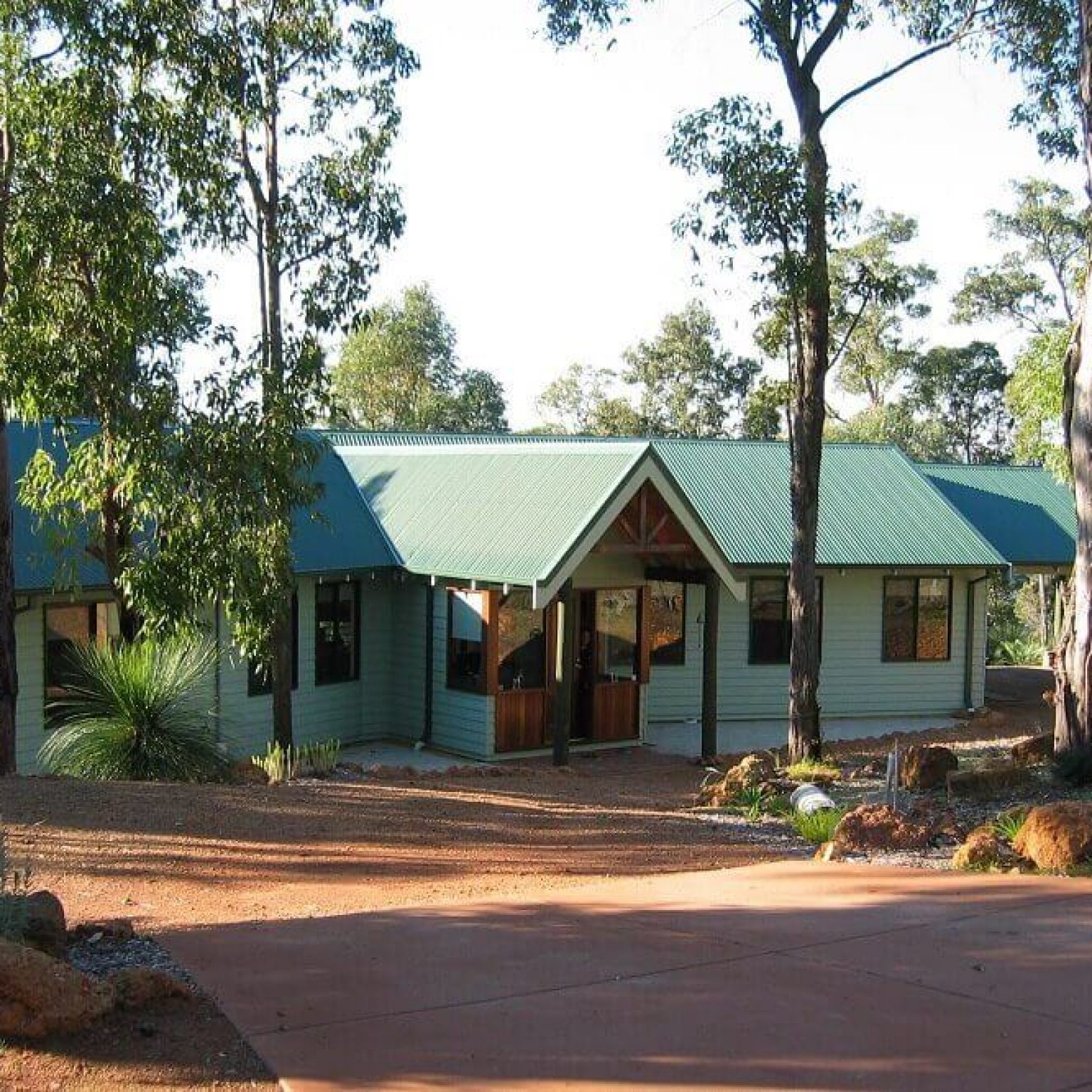 Custom built timber frame home in Roleystone, Western Australia.