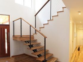 Entrance and stairwell