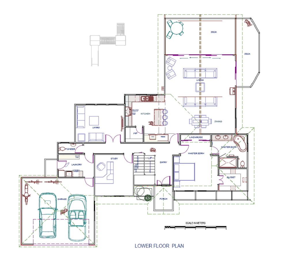 Darlington 2 storey timber frame floor plan Upper | Custombuilt Homes